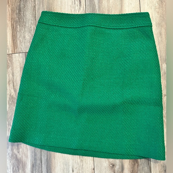 I. Crew Tweed A-Line Skirt, Size 6 - Picture 4 of 5